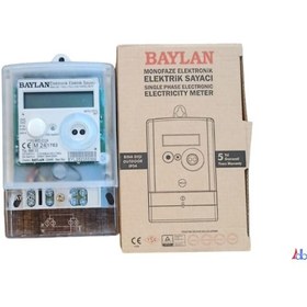 Resim Baylan Monofaze Dij.elektrik Sayacı Bm.13 