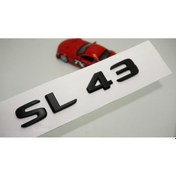Resim SL 43 Bagaj Parlak Siyah ABS 3M 3D Yazı Logo ORJİNAL ÜRÜN AYNI GÜN ÜCRETSİZ KARGO