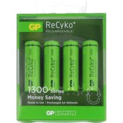 Resim Gp Aa 1300 Mah Şarjlı Kalem Pil 4'Lü Paket Gp130Aahcemtr-4Lü 