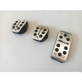 Resim Ford Focus Spor Pedal Seti - Siyah Yazılı (Manuel / 2010-2019) 