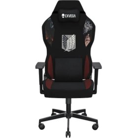 Resim Exvega Andromeda 2025 Kumaş Oyuncu Koltuğu Attack On Titan Edition 