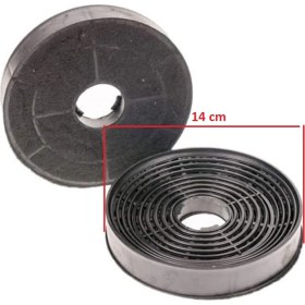 Resim Silverline 2241 Davlumbaz Karbon Filtre 1 Takım (2 Adet) 