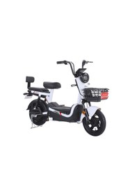 Resim Arora Zr3 4 Akülü Elektrikli Motosiklet Beyaz 240 W Batarya 138 kg Taşıma Kapasitesi 