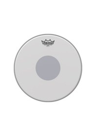 Resim Remo Cs-0113-10 Controlled Sound Coated Black Dot Profesyonel - 13 İnç Davul Derisi Pürüzlü Beyaz Kaplama, Siyah Nokta Black Dot İle Güçlendirilmiş Merkez, Kontrollü Rezonans Ölçüler: 13 İnç Çap 