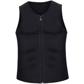 Resim Tex Neopren Siyah Large Beden Yelek 