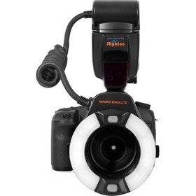 Resim MeiKe CANON İÇİN MeiKe MK-14EXT E-TTL MACRO RİNG FLAŞ 