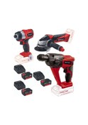 Resim Einhell TE-CI 18 bl Vidalama TE-AG 18/115 TE-HD 18 3x4.0ah Set 