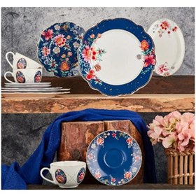 Resim Aryıldız 6 Kişilik 30 Parça Bone Porselen Kahvaltı Takımı 51031 