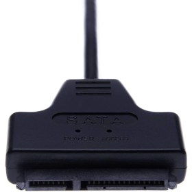 Resim Aogo USB Sata Çevirici Kablo 2,5 Inç SSD ve HDD Için Sata USB Adaptör Kablosu 2.5 Sata HDD USB 2.0 