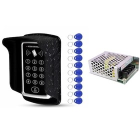 Resim Rfıd Şifreli Kapı Kilidi - Koruyucu Kapak - Adaptör - 30 Tag N11.508 