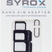 Resim Syrox Syx-Dt10 Sim Card Dönüştürücü 4 Lü Set 
