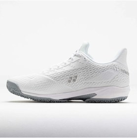 Resim YONEX PC AD Accel Kadın Tenis Beyaz Toprak Kort Ayakkabı 