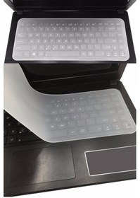 Resim 2 Adet Şeffaf Silikon Notebook Laptop Bilgisayar Klavye Koruyucu 