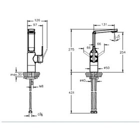 Resim Vitra Suit L A4246826 Lavabo Bataryası 