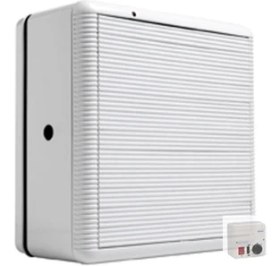 Resim Elıcent Vitro 12/300 Cam ve Duvar Tipi Aksiyal Fan (Hız Anahtarı Dahil) 