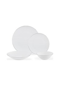 Resim Madame Coco Allons 6 Kişilik 24 Parça Yemek Takımı - Beyaz/silver Yset0000000119 