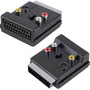 Resim Scart Dişi Erkek Ara Adaptör 