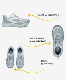Resim Greyder Kadın Açık Gri Su Geçirmez Outdoor Ayakkabı 5K2GA18881 