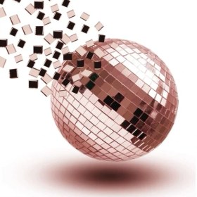 Resim Kendinden Yapışkanlı Aynalı Kare Bronz Sticker 30X30 cm 