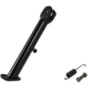 Resim Chuangyinshop Siyah Iuvwısn Crf110f Dirt Bike Yan Sehpası - Honda Crf110f 2013-2025 İçin Ayarlanabilir Metal Destek 