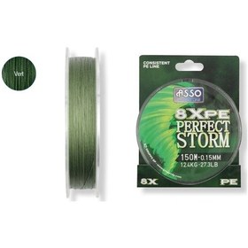 Resim Asso Perfect Storm 8 Örgü Ip Misina 150Mt (446258957) 