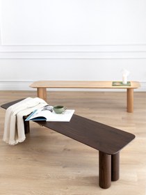 Resim Finn - Meşe Bank - 160x35x40 / Meşe 