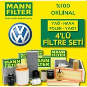 Resim Vw Transporter T5 2.0 Tdi Mann-Filter Filtre Bakım Seti 2010-2014 