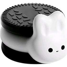 Resim Karikatür Şarj Edilebilir Uyku Lambası 3 Modlu Sevimli Silikon Alkış Ortam Uyku Gece Lambası 