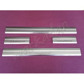 Resim Woc Chrome Nissan Qashqai Krom Kapı Eşiği 2014-2021 4 Parça Pasla 