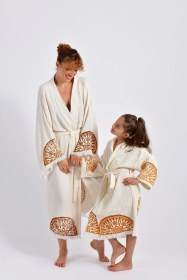 Resim Brandsmithshop Mandala Eye Anne & Çocuk Kimono Seti Çok Renkli 