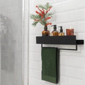Resim Abronya Banyo Askısı Metal Banyo Askısı Havluluk Duvar Askısı 