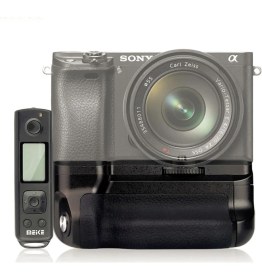 Resim MeiKe Sony A6500 için MeiKe MK-A6500 Pro Battery Grip + 1 Ad. NP-FW50 Batarya 