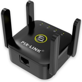 Resim Concord Pix Link LV-WR24Q Wifi-N Repeater Pro Wifi Router Sinyal Güçlendirici 