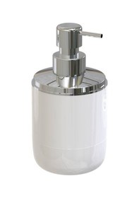 Resim Primanova Lima Xl Krom Dekorlu Banyo Seti Beyaz 