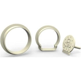 Resim Kar Küresi Kurabiye, Bisküvi, Kolye Ucu, Mühür Kalıp Seti - 3 Cm 