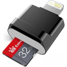 Resim Zsykd Microdrive 8pin - Tf Kart Adaptör Mini iPhone & iPad Tf Kart Okuyucu, Kapasite: 16GB (Yurt Dışından) 