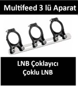 Resim Multifeed 3'lü Lnb Çoklayıcı Multifeed