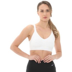 Resim Nike W Nk Df Indy Med Spt Bra Kadın Büstiyer Beyaz 