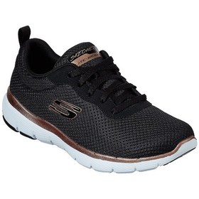 Resim SKECHERS FLEX APPEAL 3. 0 AYAKKABI 13070-BKRG Siyah 
