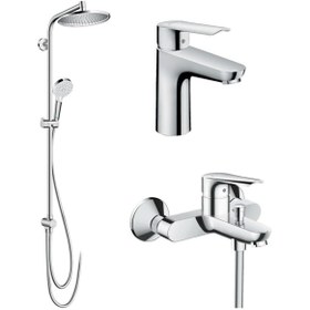 Resim Hansgrohe Logis Ve Crometta S240 Banyo Batarya Seti 