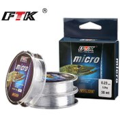 Resim FTK 30M/33YDS Buz balıkçılığı naylon ip 0.08mm-0.25mm 2.9-12.5LB 1.3kg-5.7kg Balıkçılık hattı, balıkçılık aksesuarları 
