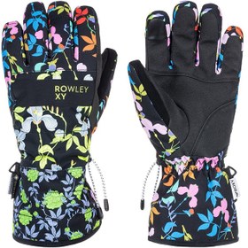 Resim Roxy X Rowley Gore-Tex Kadın Siyah Kayak/Snowboard Eldiveni 