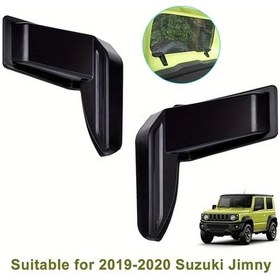 Resim Topshop1 Suzuki Jimny Jb64 Jb74 2019-2020 Arka Cam Isıtıcı Tel Kapağı Siyah Abs Plastik 