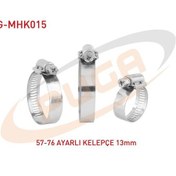 Resim Puga-pg-mhk015 - Hortum Kelepcesı Ayarlı 57-76 / 13mm 
