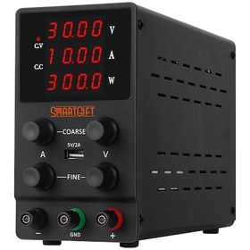 Resim Smartgift Ayarlanabilir 30V/10A DC Güç Kaynağı Voltaj Regülatörü 