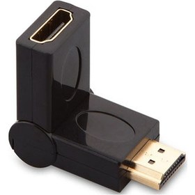 Resim HqSpeed 180 Derece Harketli Hdmi Erkek Dişi Dönüştürücü 