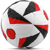 Resim Telvesse Futbol Topu Avrupa Temalı Sert Zemin Halı Saha Futbol Topu No:5 021 Çok Renkli 