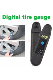 Resim Carub Dijital Hava Basınç Göstergesi Lastik Hava Basıncı Ölçüm Cihazı 