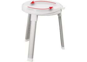 Resim Primanova Cappadocia Döner Tablalı Banyo Taburesi 