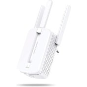 Resim Mercusys MW300RE, N300 Mbps, 3 Harici Anten, Tek Tuşla Kolay Kurulum, Mobil Uygulama Desteği, Dual-Band Wi-Fi 4 Menzil Genişletici 